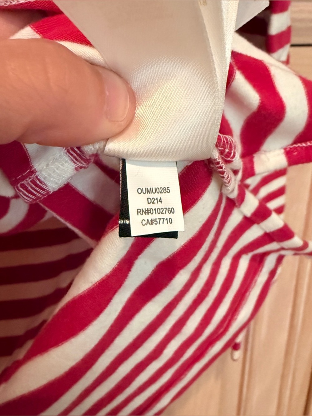EUC Kate Spade Boat Neck Striped Bow Top - Picture 7 of 8